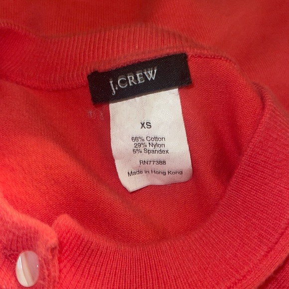 J Crew Brand ladies button up sweater size xtra small - Picture 2 of 2